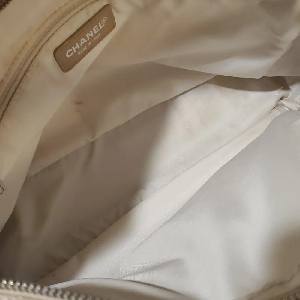 Chanel Bag Travel Line Top Handle Plush Sholder Strap